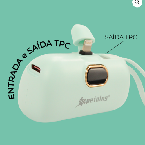 Carregador portátil 5000mAh - ROSA