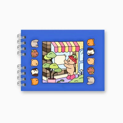 Livro De Colorir Capa Dura - AZUL